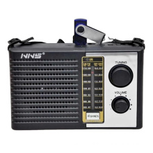 NNS F10BT Wireless Speaker Radio Fm Am Retro Tf Card Receiver Emergency Home Portable Radio